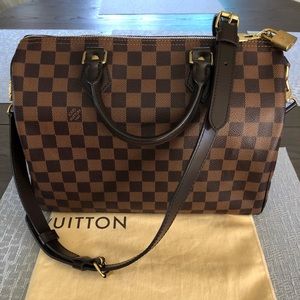 SOLD ♡ Louis Vuitton Speedy 30 Bandolier